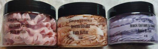 4 oz Moisturizing Whipped Body Butter