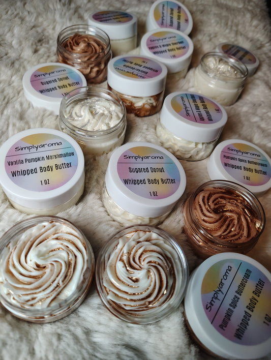 BAKERY EDITION Mini sample size body butters (5 pack)